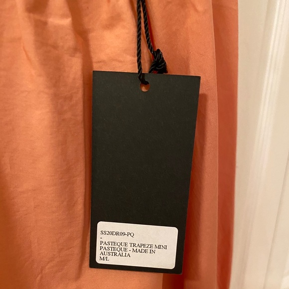 NWT: Ephemera Pasteque Trapeze Mini Dress M/L - Picture 7 of 7